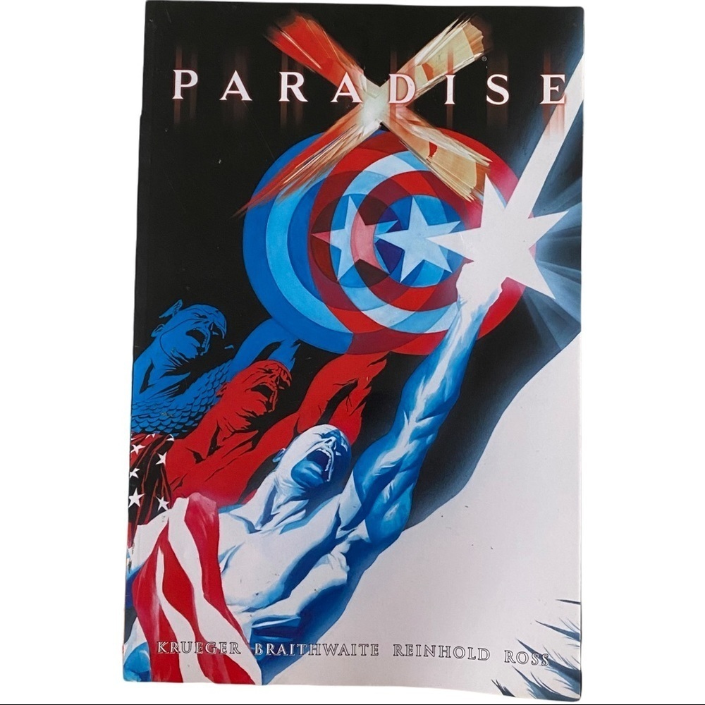 Alex Ross Earth X PARADISE X Soft Cover Book Marvel Comics